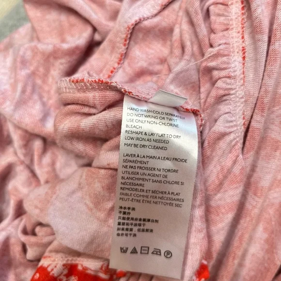 Free People Mimi Lavender Combo Tunic Size M - Picture 6 of 10